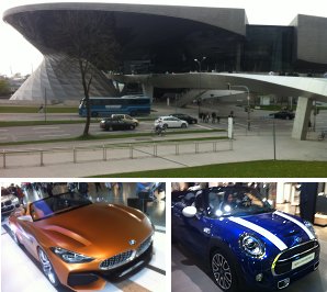 In visita al BMW Welt di Monaco di Baviera