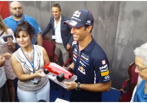 Premiato Daniel Ricciardo a Brisighella