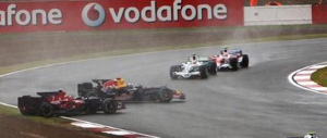 Vettel ko, vince Jenson Button. Ma che rimonta Fernando Alonso