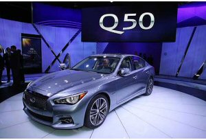 Infiniti Q50, a Detroit la berlina sportiva dedicata agli States