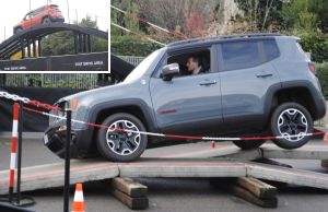 Jeep Renegade test drive Motor Show