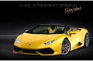 Lamborghini Huracan Spyder anticipazioni