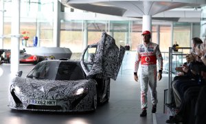 McLaren P1 Concept entra in scena con Jenson Button