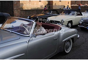 Mercedes-Benz 190 SL, 30 raduno Nazionale a Ferrara