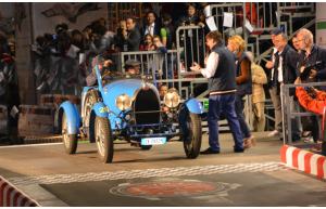 Il traguardo della 1000 miglia