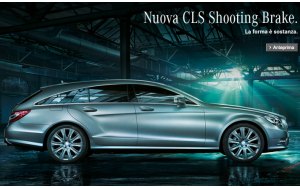 Mercedes CLS Shooting Brake: pi di una coup
