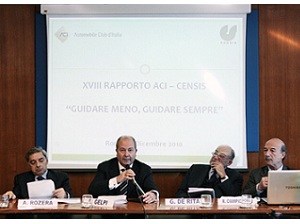 Italiani, popolo di automobilisti: il rapporto Aci Censis 2010