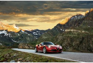 Alfa Romeo 4C, regina di Francia