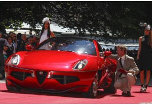 Alfa Romeo Disco Volante by Touring al Concorso d Eleganza Villa dEste