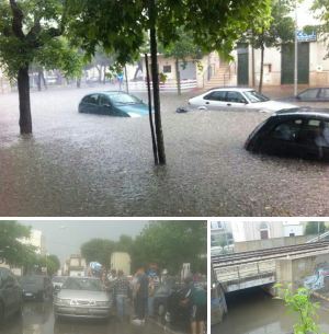 Alluvione nel sud barese: tra i paesi colpiti Acquaviva delle Fonti