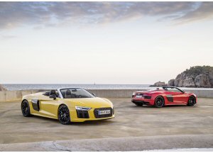 Audi R8 Spyder V10: dinamismo e carattere