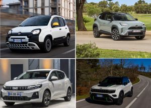 Le cinque auto pi� vendute in Italia