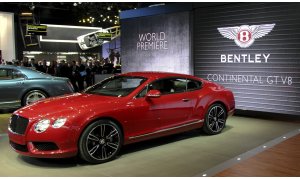 The New Bentley Continental Gt V8 Reveal presentata a Detroit