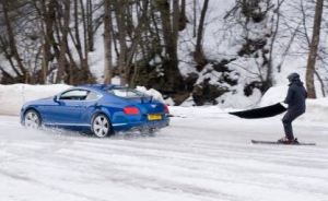 Bentley Continental V8 alla prova sulle montagne svizzere