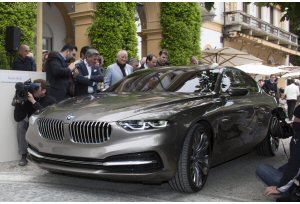 BMW Pininfarina Gran Lusso Coup, il debutto a Villa Deste
