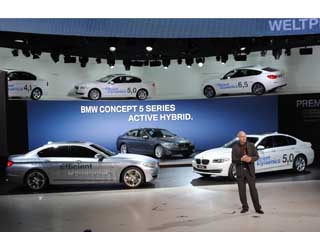 Salone di Ginevra: Bmw Serie 5 e Concept ActiveHybrid