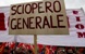 La protesta contro la manovra finanziaria