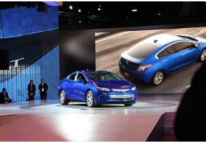 Chevrolet Volt 2016 al Naias di Detroit