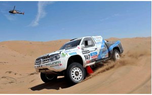 Dakar 13 stage: lo show di Robby Gordon per le auto