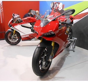 Ducati al Motodays 2012 con la Desmosedici e la 1199 Panigale