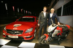 Ducati e AMG: coppia inedita al Motor Show