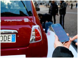 Enjoy, il car sharing di Eni fa il boom di iscritti 