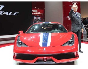 Ferrari 458 Speciale al Salone di Francoforte