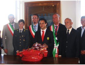Trofeo Lorenzo Bandini 2013: ritira il premio Felipe Massa