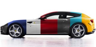 Ferrari FF: i possibili colori della gamma