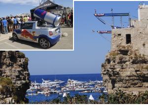 Vince Rachelle Simpson per le donne il Red Bull Cliff Diving World Series