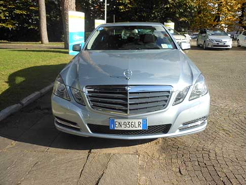 Mercedes - Mercedes-Benz Classe E 300 BlueTec prima ibrida diesel della Casa di Stoccarda H2Roma 2012