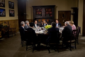 L�intervento di Monti al G8