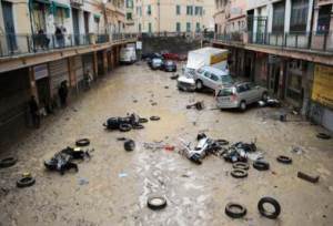 Genova, continua lemergenza maltempo