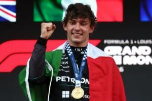 Quinto trionfo consecutivo per Andrea Kimi Antonelli, suo il Grand Chelem