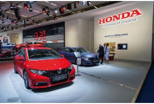 Lo stand Honda al Motor Show di Francoforte, immagini live 