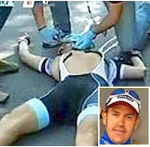 Incidente mortale al Giro dItalia. Muore il corridore belga Weylandt