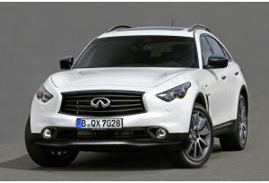 Infiniti QX70, stile e performance a Francoforte