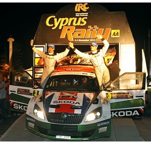 IRC, Rally Cipro 2012: vince Al-Attiyah, Andreas Mikkelsen campione