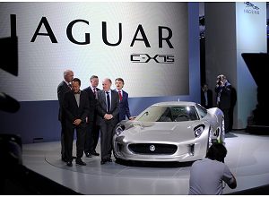 JAGUAR C-X75: la concept ecosostenibile da brivido