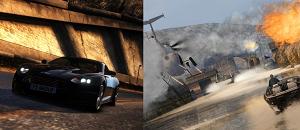 Nel videogame di James Bond si guida la Aston Martin