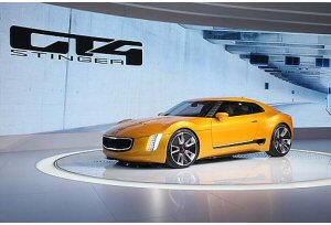 Kia GT4 Stinger Concept, audace show car