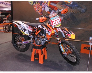 Al Motodays la Ktm 350 SX-F di Tony Cairoli