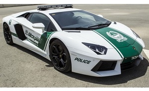 Lamborghini Aventador per la Polizia di Dubai