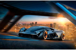 La Lamborghini del futuro? Elettrica e tecnologica