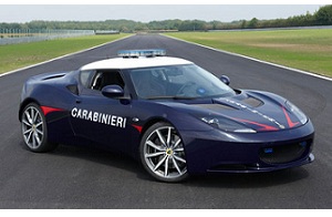 Lotus Evora S per lArma dei Carabinieri