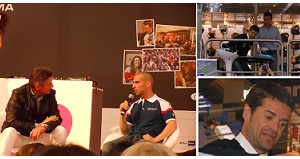 Carlos Checa e Marco Melandri al Motodays 2012