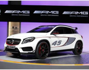 Mercedes GLA 45 AMG Concept, sportiva ed efficiente