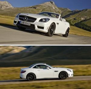 Mercedes SLK 55 AMG la vera supercar