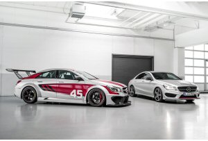 Mercedes CLA 45 AMG Racing Series, una racing car per Francoforte