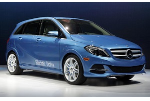 Mercedes Classe B Electric Drive al Salone di New York 2013